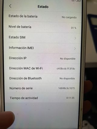 Xiaomi Redmi 4A dorado