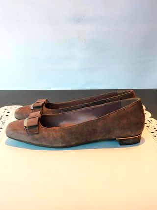 Geox ballerine scamosciate grigio