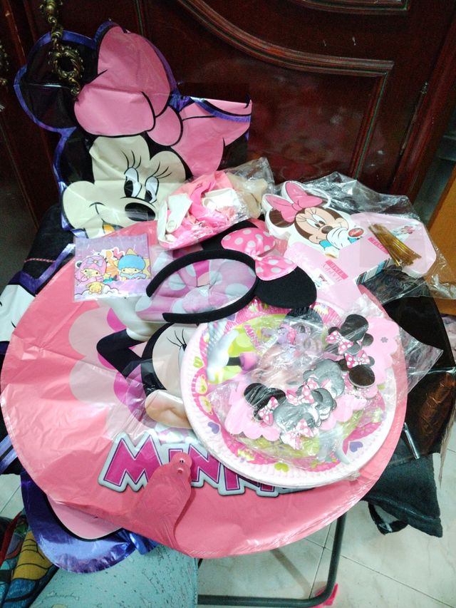 Kit Cumpleaños Minnie Mouse