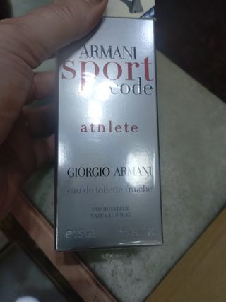 Profumo Armani code sport