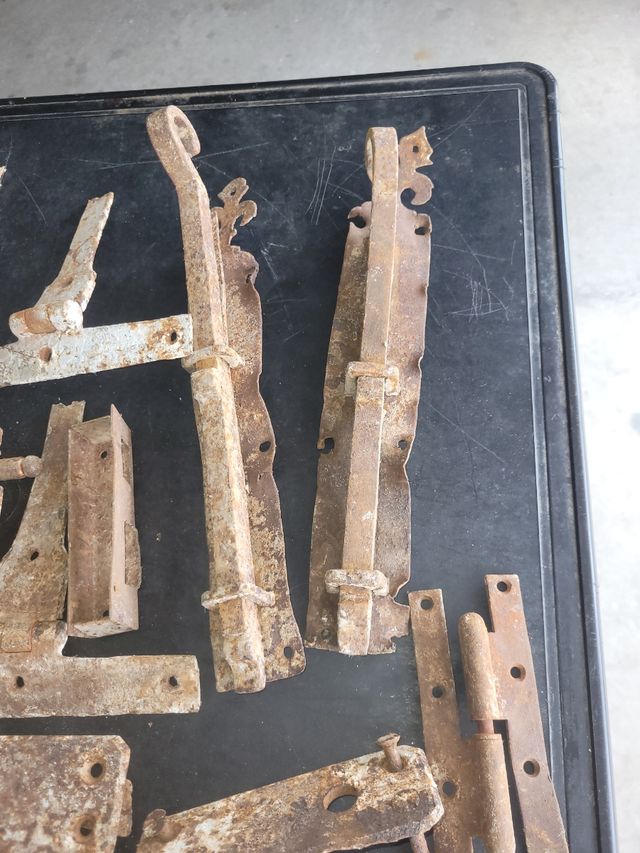 Lote de hierros antiguos