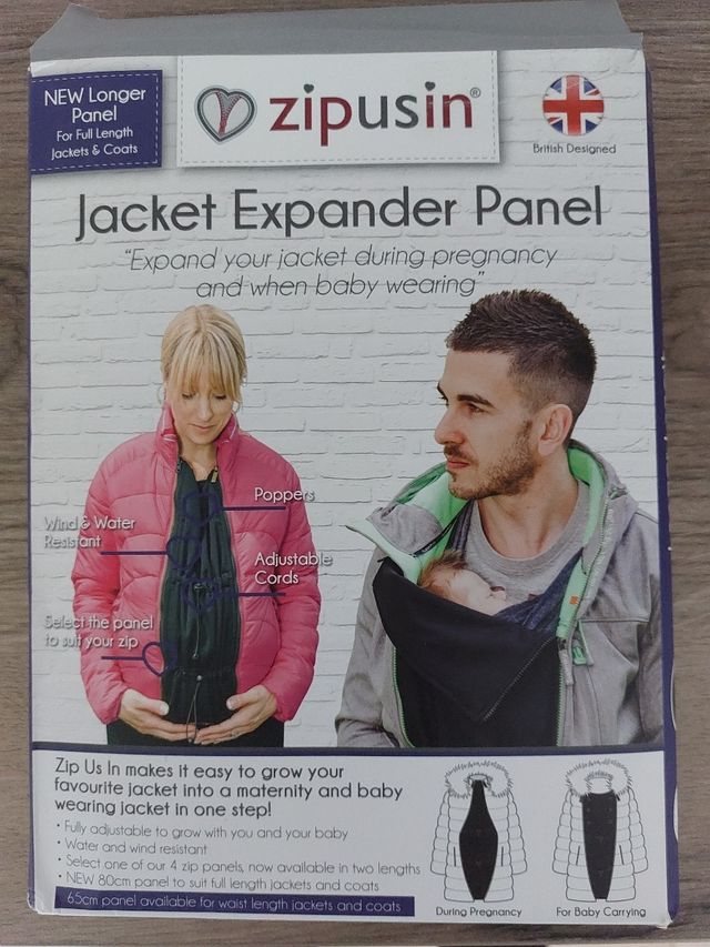 Extensor de abrigo para embarazo-porteo