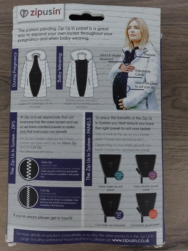 Extensor de abrigo para embarazo-porteo