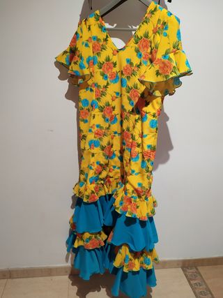 Traje flamenca