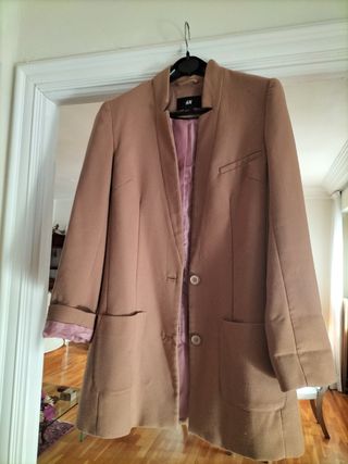 Americana beige H&M mujer