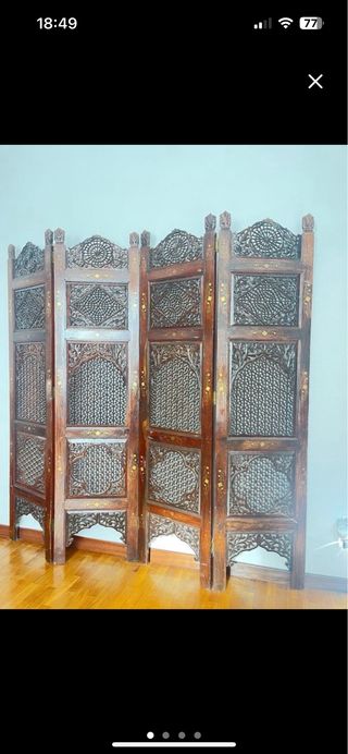 Biombo Marroquí Macizo