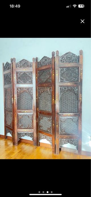 Biombo Marroquí Macizo