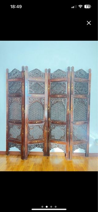 Biombo Marroquí Macizo