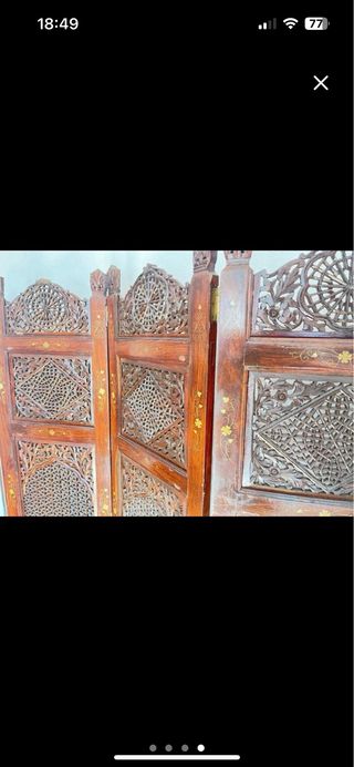 Biombo Marroquí Macizo