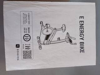 Bicicleta estática Domyos e energy 08