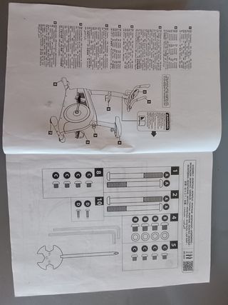Bicicleta estática Domyos e energy 08