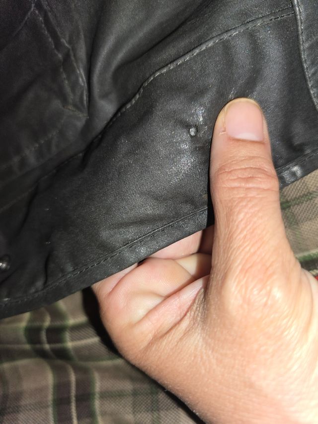 Chaqueta tipo Barbour