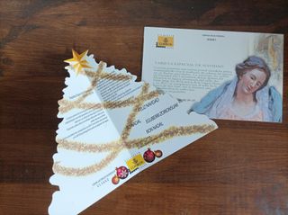 Tarjetas de Navidad emitidas por Correos