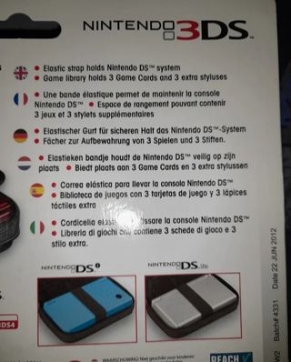 OFERTA. Funda Nintendo 3DS, DSi, DS Lite