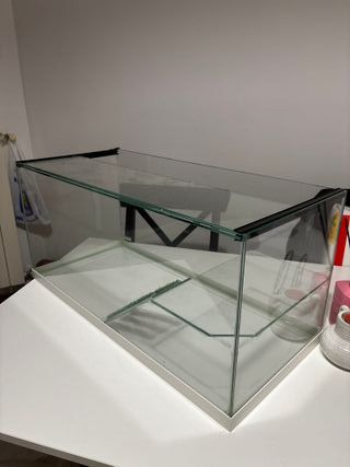 Acquario per tartarughe d'acqua 69x31x32,5 cm