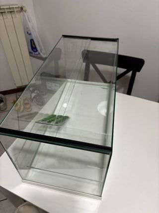 Acquario per tartarughe d'acqua 69x31x32,5 cm
