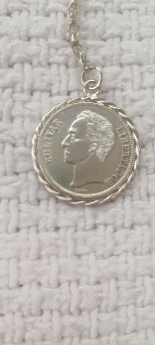 LLAVERO DE PLATA MONEDA