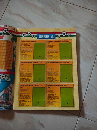 Album figurine il grande calcio 90
