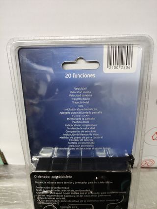 Ordenador para bicicletas 20 funciones