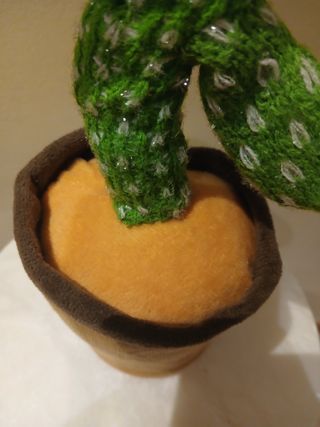 Cactus musical juguete.