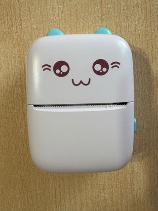 Mini impresora portátil - Azul y Blanca
