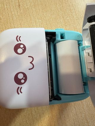 Mini impresora portátil - Azul y Blanca
