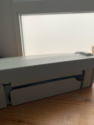 Maquina de escribir eléctrica vintage.