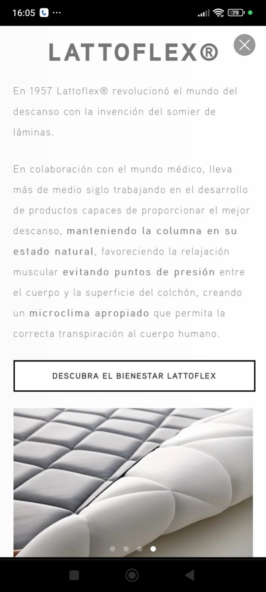 Cama Articulada LATTOFLEX 