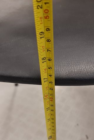 Silla acero y negro 50s estilo de Pierre Guariche