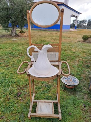 Lavamanos antiguo pieza única de colecci