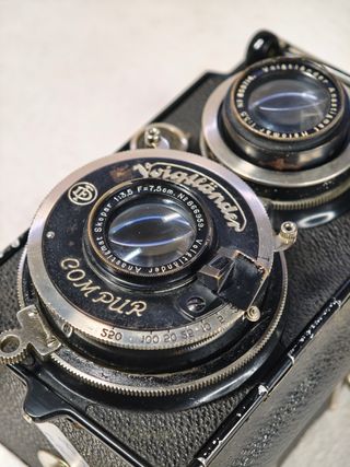 voigtländer superb cámara 120mm 6x6.
