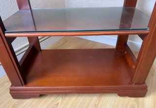 TV LG 32" + mesa madera