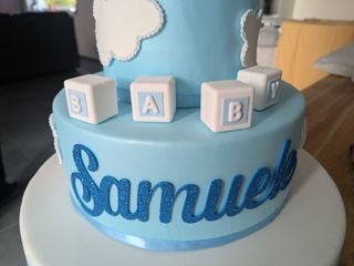 Torta finta nascita, Battesimo, Primo Compleanno