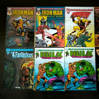 Lote de cómics Biblioteca Marvel