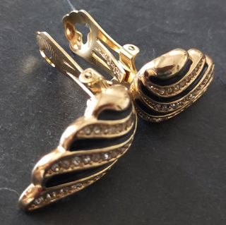 Pendientes "Stripped Angel Wings" Dior plaqué oro