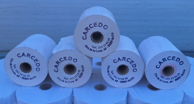 27 Rollos Papel Térmico