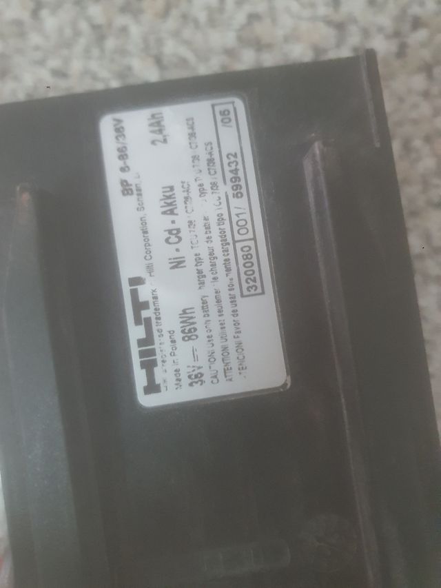 BATERIA HILTI