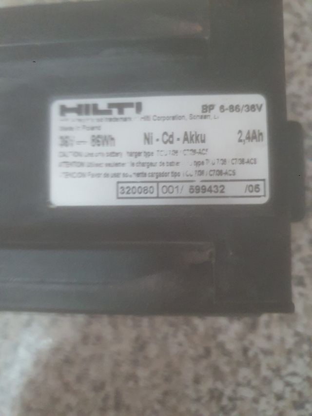BATERIA HILTI