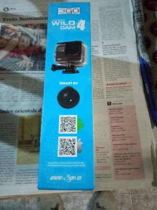 Cámara deportiva 4k 3go Wild cam