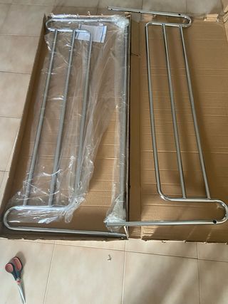 Sponde letto universale regolabile. Intermed.
