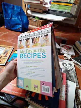 Libro de recetas para niños "My Favourite Recipes"