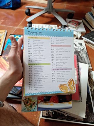 Libro de recetas para niños "My Favourite Recipes"