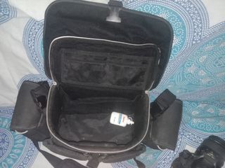 Cámara Nikon D3200 con objetivo Sigma