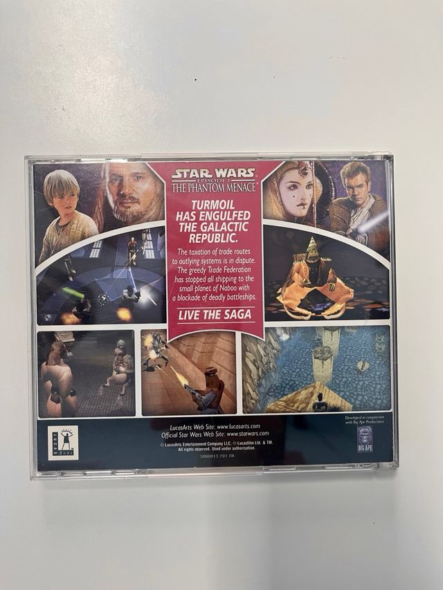 Juego PC Star Wars Episode I The Phantom Menace