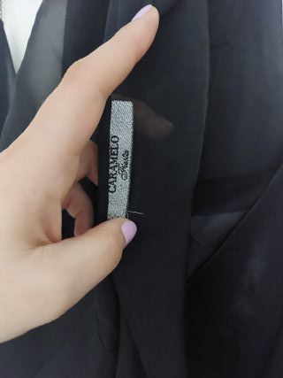 Vestido negro elegante