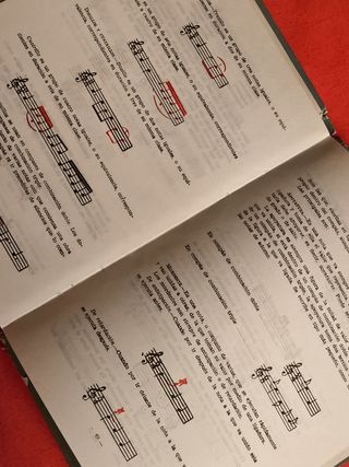 LIBRO ANTIGUO SOLFEO MUSICA SECCIÓN FEMENINA 1964