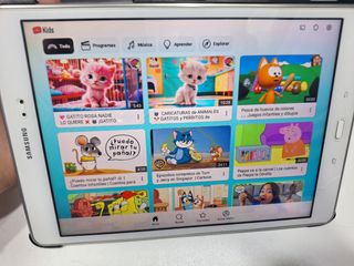 Tablet Samsung Galaxy Tab A T550 blanca