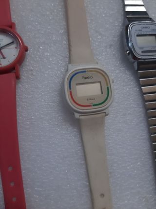 LOTE 3 RELOJES CASIO DE MUJER