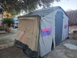 Remolque tienda Raclet Corail con documentación