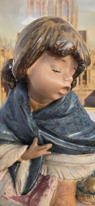 Figura Niña Lladró Porcelana
